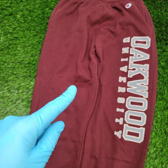 Vintage Y2K Champion HBCU Oakwood University Sweatpants Mens Medium - Picture 3 of 15